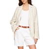 TOMMY HILFIGER CASUAL LINEN REGULAR SB BLAZER Donna