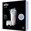 BRAUN 5030 SILKEPIL RIC WETDRY 28 PIN. SMART LIGHT ACC. RASOIO