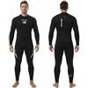 Owntop Muta Uomo 3/2mm Intera, Muta Invernale a Maniche Lunghe Ultra-Stretch, Zip Posteriore Muta da Surf e Immersioni in Neoprene per Adulti, Herren Blau XL