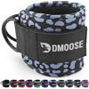 DMoose Fitness DMoose Cinturini alla Caviglia Doppio Anello a D, cavigliere Regolabili per Migliorare Gli allenamenti di Addominali, Glutei e Gambe