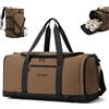 BalladHome Borsone Palestra Uomo Donne Borsa Sportiva con Scomparto per Scarpe e Tasca Bagnata Borsone da Viaggio Borsone Piscina Fitness Weekend Duffel Bag per Palestra, Sport, Viaggio-U