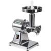 Tritacarne Professionale - Bocca 52 ø - Produzione giornaliera 160 Kg - Gruppo Macinazione in ACCIAIO INOX
