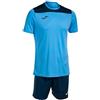 Joma Set uomo Phoenix II celeste blu navy