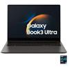 Samsung Galaxy Book3 Ultra Laptop, NP964XFH-XA2IT, 16 Dynamic AMOLED 2X, Intel EVO, Intel Core i9 13th gen, NVIDIA RTX 4070, RAM 32GB, 1TB SSD, Windows 11 Pro, Graphite
