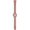 HIP HOP Orologio DONNA SPARKLING MANIA quadrante MONO-COLORE ALTRO e CINTURINO SILICONE ROSA HBU0969