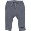 People Wear Organic Pantalone baby in cotone bio - col. oceano melange