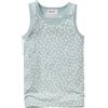 People Wear Organic Canottiera in cotone biologico Mele - col. acqua