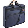 HUGH BUTLER Custodia per Abiti da Uomo - Alister - Pratica Borsa da Viaggio per Abiti - Borsa Porta Abiti - Organizer per Vestiti - Elegante Colore Blu Navy, Perfetta per I Viaggi di Lavoro