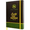 Nostalgic-Art Taccuino retrò a puntini, John Deere - Farm Logo Black - Idea regalo per amanti dei trattori, Bullet Journal dotted, Design vintage, A5
