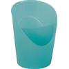 Esselte Portapenne, Organizer da Scrivania a Doppia Sezione per Penne, Matite e Forbici, Utilizzabile a Casa e in Ufficio, Gamma Colour'Breeze, 90 mm x 125 mm x 90 mm - Blu