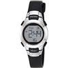 Armitron Sport Orologio da donna con cronografo digitale e cinturino in resina, 45/7012BLK