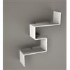 Petrozzi Up & Down Mensola 2 in Plexiglass in 18 Colori - Colore: Trasparente