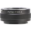 FOTGA CY-EOSR - Anello adattatore per obiettivo Contax/Yashica C/Y CY su fotocamere R3 R5 R5C R6 Mark II R7 R8 R10 R50 R100 RP, compatibile con fotocamere mirrorless Canon EOS R Mount