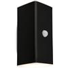 BRILONER - Lampada da parete a LED con batteria e sensore di movimento, sensore crepuscolare, timer da 20 secondi, lampada esterna, applique da esterno, lampada esterna, 15,5x6,5x8,5 cm (HxLxP), nero