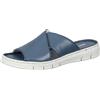 Manitu Sandali da donna, Blu, 39 EU