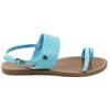 CHATTAWAK 13queenturchese38, Sandali Donna, Turchese, 38 EU Stretta