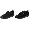 Vans Sneaker Canvas Black Black 44.5 EU + Slip on Canvas Black Black 44.5 EU