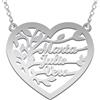 MI JOYA PERSONALIZADA - Collana con albero della vita personalizzata in argento Sterling - Regalo originale per mamma e nonna (argento sterling, 3 nomi)