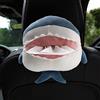 HAYCHE Simpatico supporto per scatola di fazzoletti per auto porta fazzoletti di squalo porta fazzoletti per auto peluche animali da cartone animato portatile scatola per fazzoletti porta fazzoletti a forma