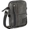 camel active Bags Laos Zaino da Uomo, 13 l, Marrone, Nero, 13x3x19, 004066