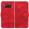 JayModCase Cover per Samsung Galaxy S8,Flip Custodia in Pelle PU con Kickstand Porta Carte Magnetica Chiusa Custodia per Galaxy S8 (Rosso)