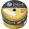 Hp Confezione DVD+R Hp 16x 4.7GB/120Min/50pz [DRE00070WIP]