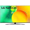 Lg Smart TV 43 Pollici 4K Ultra HD NanoCell webOS Ashed blue 43NANO766QA.API