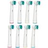 Carolina Meyer 8 pcs. (2x4). Heads toothbrush Carolina Meyer®. Oral B Precision Clean / Flexisoft (EB17-4) Spare replacement compatible. Fully compatible with the following models of electric toothbrushes Oral-B Vitality Precision Clean, Vitality Floss Ac
