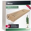 McFilter I 20 sacchetti per aspirapolvere adatti per Vorwerk Kobold VK118 VK119 VK120 VK121 VK122 I carta filtro a 2 strati I sostituzione per FP118-122 I tipo di sacchetto VO 523