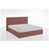 Atlantic Home Collection Telaio letto Melody 160 x 200 cm con materasso TFK a 7 zone, cassetta del letto e rete a doghe