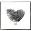 Deknudt Frames S024D7 - Cornice portafoto in Metallo, 40 x 40 cm, Colore: Argento