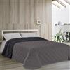 Dorian Home - Trapuntino Leggero Matrimoniale 270x260 Double Face, Copriletto Estivo e Autunnale Trapuntato 100% Microfibra Anallergica 4 Stagioni, Trapunta Primaverile Mezza Stagione Morbida Bicolore