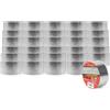 TAPEBEAR nastro butilico 50mm x 5m, impermeabile nastro sigillante autoadesivo in alluminio butilico per riparazione di tetti, grondaie e perdite, 30 Rotoli