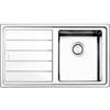 Apell Lavello da Incasso 1 Vasca con Gocciolatoio a Sinistra Semifilo 86 x 50 cm Acciaio Inox Linear plus Apell LNP861ILBC