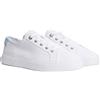 Tommy Hilfiger Sneakers Vulcanizzate Donna Essential Scarpe, Bianco (White), 36 EU