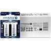everActive Batterie D, confezione da 12 pezzi, Pro alcaline, Mono LR20 R20 1,5 V, massima potenza, durata 10 anni, 12 pezzi, 6 blister