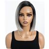 Style Icon - Parrucca a caschetto con fascia per capelli da donna, 22,8 cm, senza attaccatura frontale in tulle, capelli sintetici in fibra resistente al calore