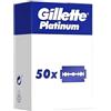 Gillette 50 Lamette Gillette Platinum Premium