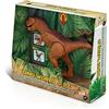 Tachan Dinosauro T-Rex articolato con movimento e suoni realistici, luci, colore marrone