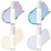 RoseFlower Ombretto Liquido Camaleontico Multicromatico Perlescente Glitter Ombretto Illuminante Glitter Trucco Occhi - Asciugatura rapida e Altamente pigmentato