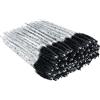 G2PLUS 300PCS Scovolini Ciglia：Pennello per Ciglia Monouso Nero,Scovolini Mascara Monouso con Manico in Cristallo,Applicatore Mascara per L'estensione Delle Ciglio,Accessori Trucco Occhi