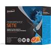 EthicSport Performance Sete - integratore ipotonico con carboidrati ed elettroliti - Idratazione ed energia ad alta efficienza per ogni sport - Doping free tested* - 14 dosi - Gusto arancia