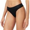 Calvin Klein Thong 000QF7287E, Donna, Nero (Black), S