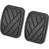 X AUTOHAUX Copertura Antiscivolo per Pedale di Frizione e Freno, Adatta per Suzuki SX4 - 2 Pezzi Nero