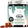 Bears with Benefits Caramelle Gommose Ashwagandha KSM-66 - Vegano e Senza Zucchero - Antistress - 5% di Witanolidi - Complesso Vitamina B - Ginseng Indiano - 60 Gummies - 1 Mese - Bears with Benefits