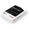 Canon Black Label Zero - Carta per stampante A4 perforata a 4 fori, 80 g/m², 1 risma (500 fogli), carta neutra al carbonio per uso quotidiano e in ufficio