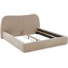 Atlantic Home Collection Sophie - Letto con rivestimento imbottito, telaio senza rete a doghe e senza materasso