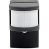 Homematic IP Smart Home 158238A0 - Sensore di movimento con attuatore di commutazione, per esterni, colore: antracite