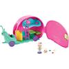 Enchantimals Petal Park Camper Lumaca Playset con Bambola Saxon La Lumaca Micro Doll e Animaletto, GCT42