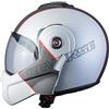 BHR Helmets 807Reverse - Casco Moto Unisex - Adulto, Bianco Fredo, XS